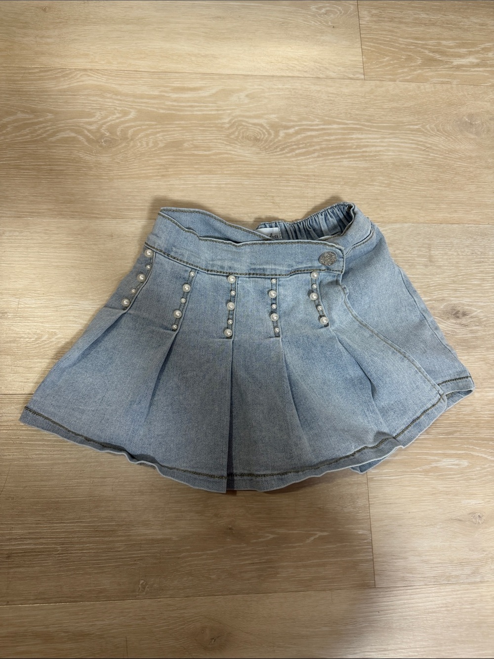 Doe A Dear Pearl Denim Skort